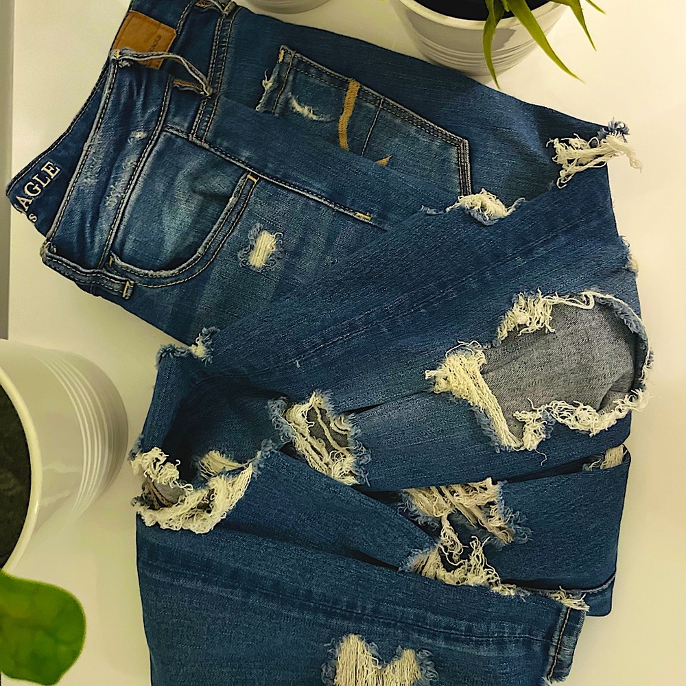 Extra ripped jeans
